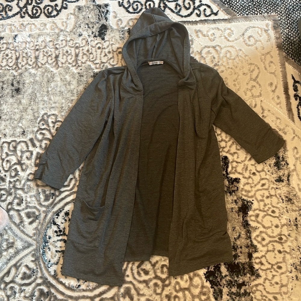 Ricki’s Grey Open Front Cardigan